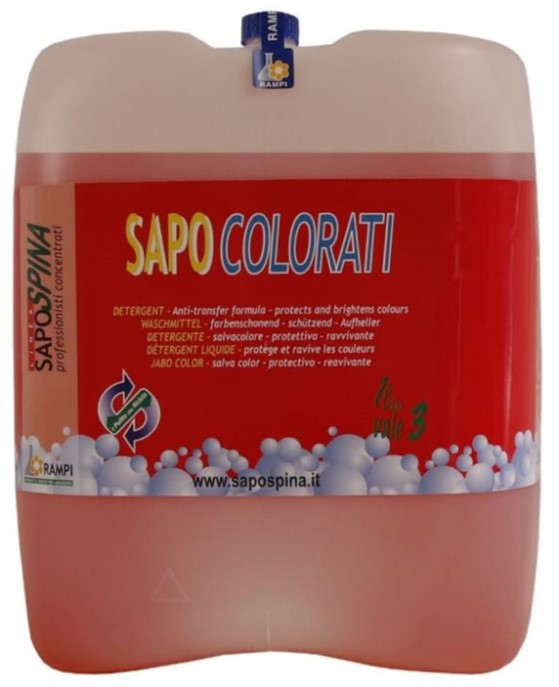Sapo Colorati Laundry Detergent Degreasing & Regenerating 15ltr