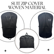 Suit Zip Cover Woven Material