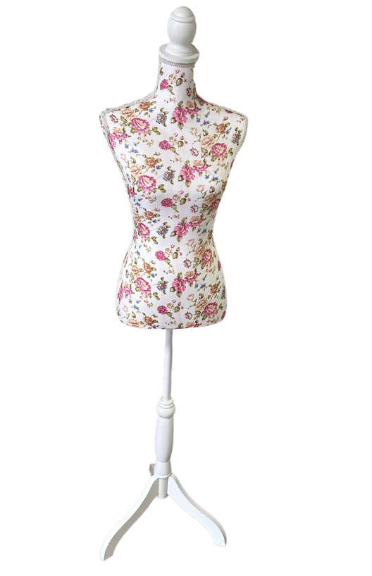 Pink Floral Tailors Dummy