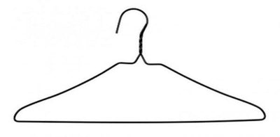 White Plain Hangers