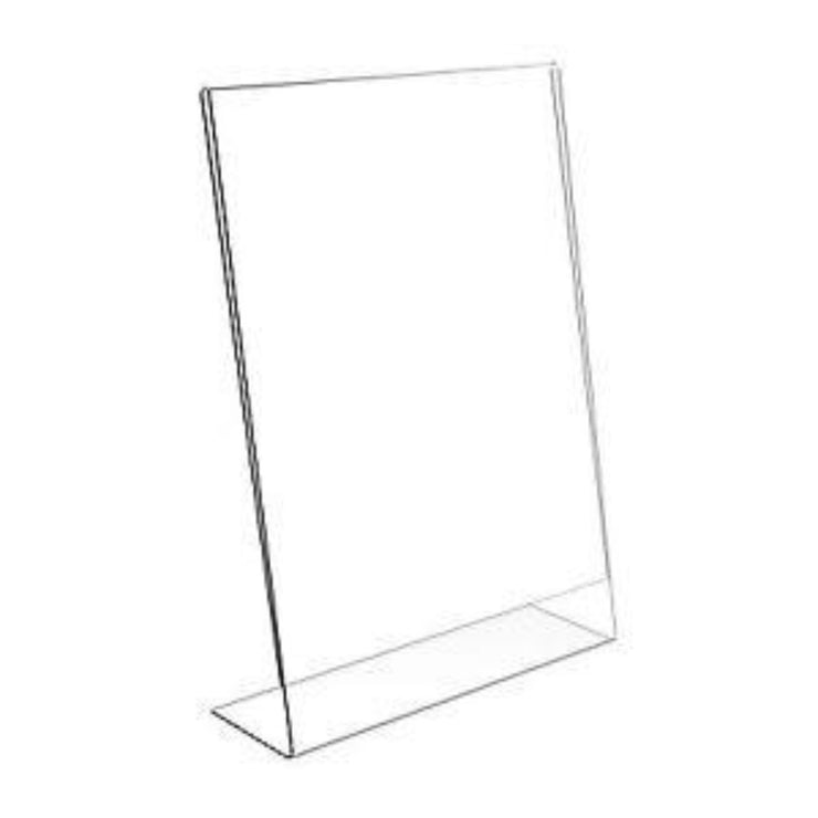 A5 Free Standing Perspex Holder