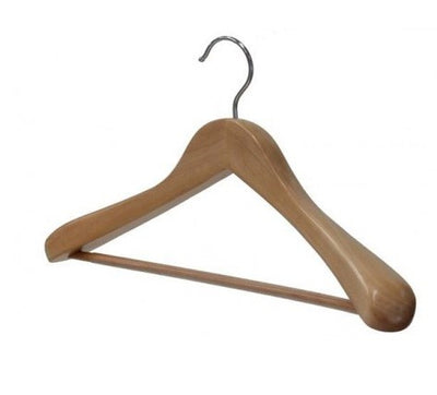 Pine Suit Hanger With Bar