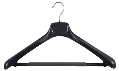 Black Plastic  Jacket Hanger 45cm