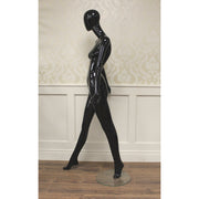 Black Mannequin Female Walking