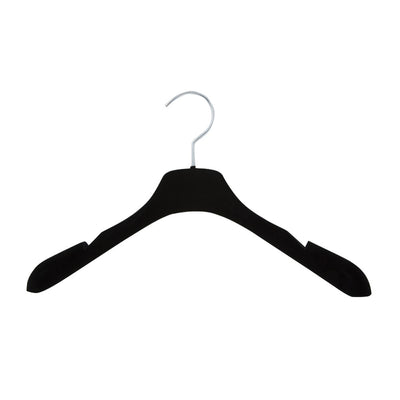 Black Flocked  Knitwear Hanger