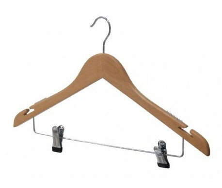 Tops Hanger With Non Slip & Clip - 44cm