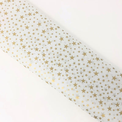 Gold Star Pattern Acid Free Tissue Paper 250 Sheets