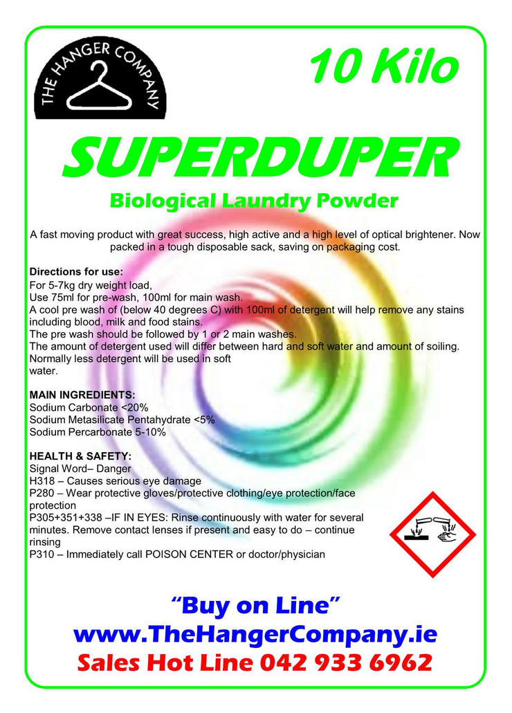 Super Duper Bio Powder - 10 kg
