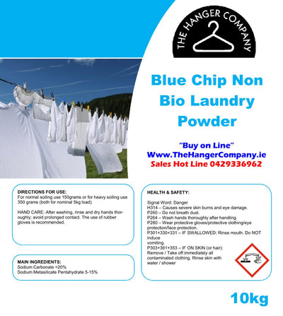 Blue Chip Non Bio Washing Powder 10kg